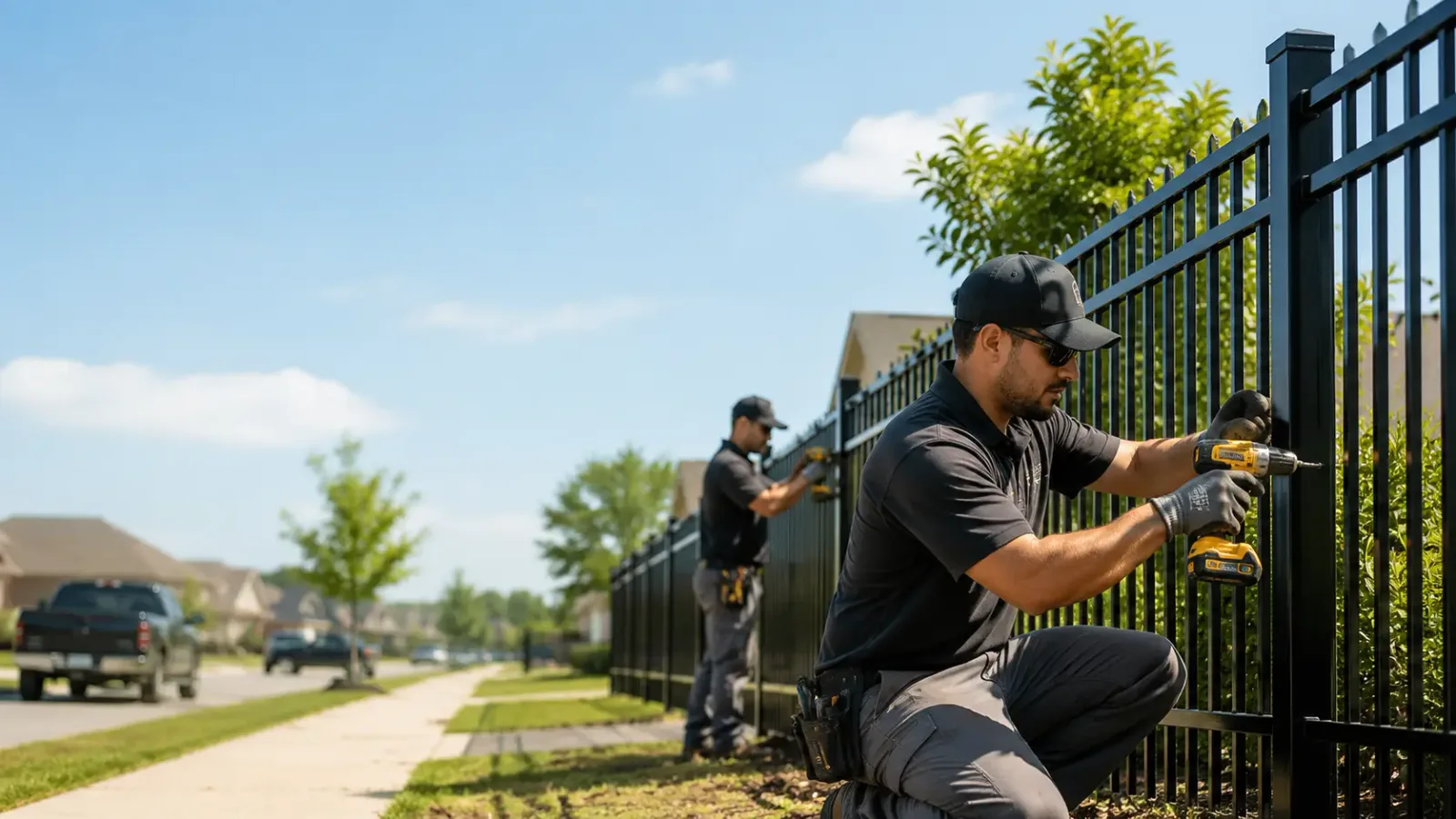 Metal Fence Installation in Delaware, OH